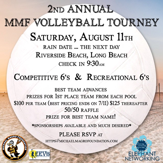 Volleyball Tournament – CANCELLED Michael Magro Foundation