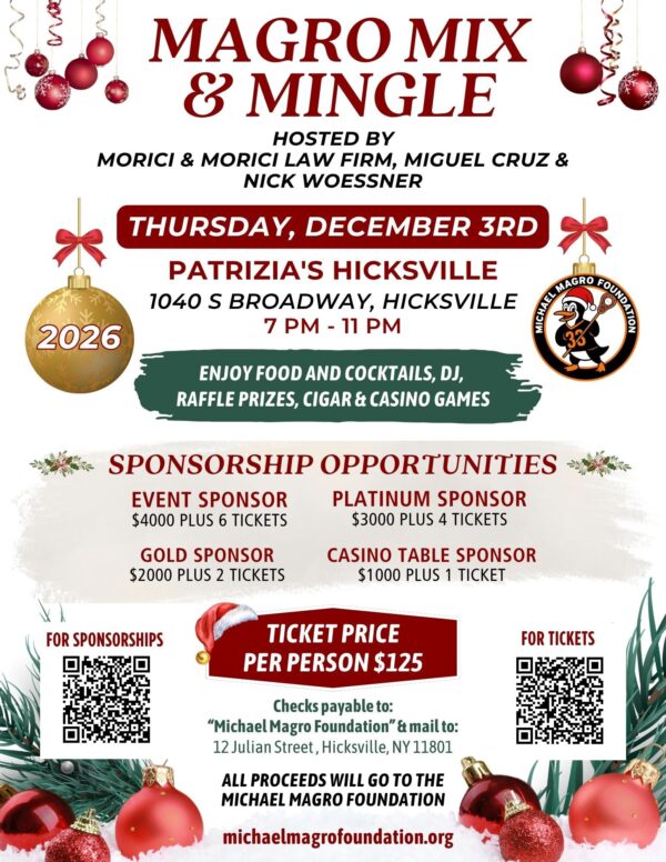 Magro Mix and Mingle 2026 Sponsorship