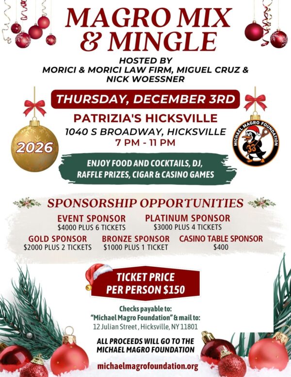 Magro Mix and Mingle 2026 Sponsorship